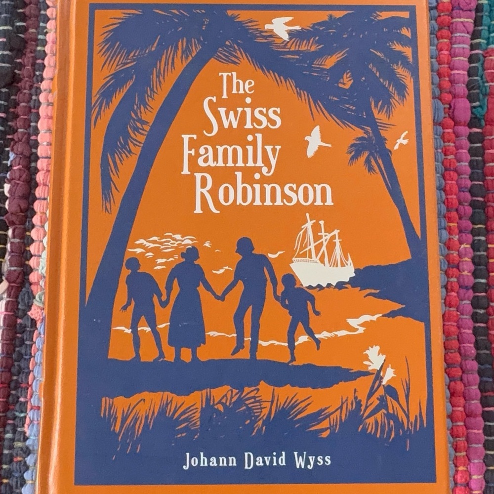The Swiss Family Robinson Kids Book - Orange Cover